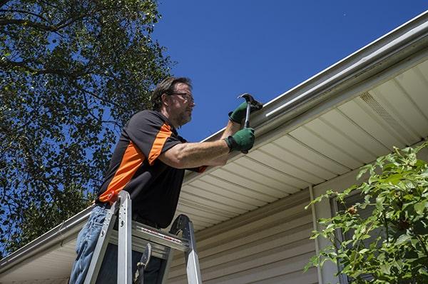 the length of time to complete a gutter repair job can vary depending on the extent of the damage, but most jobs can be completed within a day