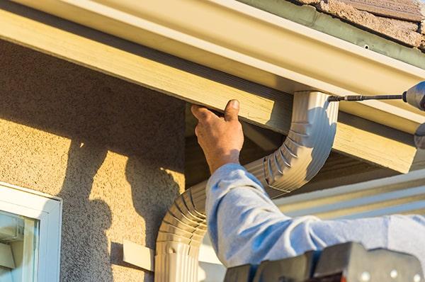 the cost of gutter installation for a typical home ranges from $800 to $1500